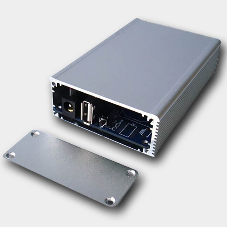 Custodia in alluminio estruso per PCB