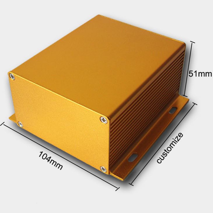 Alloggiamento in alluminio estruso per amplificatore