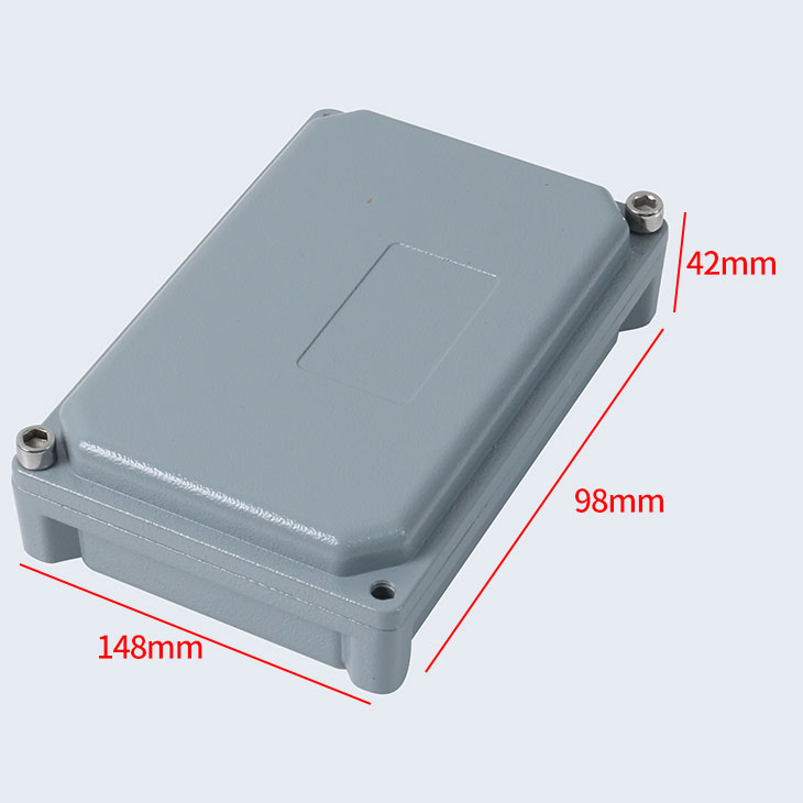 Scatola di controllo impermeabile in alluminio pressofuso